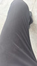 紅豆【免燙抗皺】商務(wù)直筒男褲子正裝免燙西褲男四季黑色35 曬單實(shí)拍圖