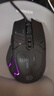英菲克（INPHIC）PG9有線游戲鼠標(biāo) 電競宏 右手通用型 rgb吃雞/lol/csgo臺式筆記本通用 12800DPI 黑 曬單實(shí)拍圖