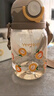 英氏（YEEHOO）兒童水杯PPSU吸管杯幼兒園1歲+背帶水杯大容量夏天牛奶杯500ml 曬單實拍圖