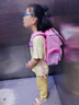 劍橋樹書包小學(xué)生女生兒童1-4年級護(hù)脊減負(fù)高顏值大容量雙肩包 玫粉小碼 曬單實拍圖