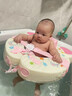 外彩嬰兒游泳圈小月齡新生兒家用0-3歲寶寶防側翻躺圈免充氣不嗆水 免充氣躺圈【星星兔】親膚速干面料 曬單實(shí)拍圖