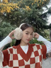JCZS德國2025年新款耳套女冬季可愛(ài)毛絨戶(hù)外騎車(chē)保暖防風(fēng)御寒防凍耳罩 米色【保暖鎖溫】 曬單實(shí)拍圖