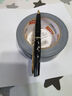 得力（deli）【超級(jí)爆款】電氣膠布PVC電工絕緣膠帶 防水阻燃耐低溫 18mm*9m*0.13mm 黑色9米 1卷 JF410-BK 曬單實(shí)拍圖