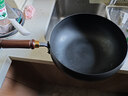 京嚴正宗古法大肚鐵鍋家用炒鍋無(wú)涂層不粘炒菜鍋電磁爐燃氣通用已開(kāi)鍋 【三次開(kāi)鍋發(fā)貨】適用3-8人 28cm 【山東老字號鐵鍋技術(shù)｜百年傳承】 曬單實(shí)拍圖