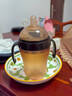 kamidi斷奶奶瓶仿母乳硅膠奶瓶新生兒吸管奶瓶防脹氣耐摔戒奶奶瓶 250ML【原裝Y孔】 8月以上 曬單實拍圖