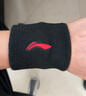 李寧（LI-NING）護腕男款【兩只裝】扭傷手腕籃羽毛球運動(dòng)腕帶女士吸汗巾健身跑步 曬單實(shí)拍圖