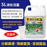 海豚 硝化細菌養魚(yú)用品硝化菌水質(zhì)維護活性菌消化細菌 魚(yú)池魚(yú)缸凈水用 3號 硝化活菌 5L 曬單實(shí)拍圖