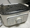 美的（Midea）電蒸鍋 家用大容量電蒸箱可視蒸籠蒸鍋 蒸蛋器電煮鍋早餐機 蒸煮一體多功能蒸汽鍋 上蒸下煮 10.8L ZGE2323Z02 曬單實拍圖