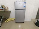 志高（CHIGO）小冰箱迷你小型家用冷藏冷凍兩用宿舍出租房用雙門(mén)辦公室電冰箱節能省電 【一級能效】76L銀色【三天約一度電】 曬單實(shí)拍圖