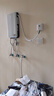 四季沐歌（MICOE）即熱式電熱水器 速熱型7500W智能變頻恒溫過水快熱家用超薄扁桶無內(nèi)膽免儲水洗澡淋浴機器H75-M01S 曬單實拍圖