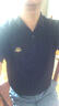 海瀾之家（HLA）polo衫男短袖上衣夏季商務(wù)休閑涼感透氣簡(jiǎn)約翻領(lǐng)體恤純色百搭半袖 親膚舒適透氣-黑色D6 XL (180) 建議76-82kg 曬單實(shí)拍圖