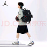 Jordan耐克AJ喬丹雙肩學(xué)生書(shū)包簡(jiǎn)約涂鴉大容量隔層雙肩包背包 曬單實(shí)拍圖