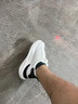夏季新款透氣男鞋韓版百搭休閑鞋情侶款內增高小白鞋運動(dòng)鞋男 白銀 39 此款尺碼偏小建議拍大一碼 曬單實(shí)拍圖