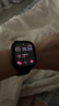 Apple/蘋果 Watch Series 10 智能手表GPS+蜂窩款42毫米亮黑色鋁金屬表殼黑色運(yùn)動型表帶S/M MWXM3CH/B 曬單實拍圖