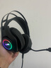 威頓【電競專用·7.1音效】頭戴式游戲有線耳機臺式電腦筆記本麥克風降噪二合一吃雞聽聲辨位辦公USB 【頂配版】游戲低延遲HIFI雙金標 7.1環(huán)繞立體音效/ENC通話降噪 曬單實拍圖