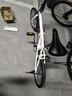 大行（DAHON）KT610折疊自行車(chē)16英寸單速男女學(xué)生上班上學(xué)城市通勤單車(chē) 白色 曬單實(shí)拍圖
