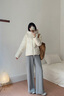森馬（Semir）輕松|羽絨服女冬90絨子三防花苞帽插肩袖2025面包服109725113028 曬單實(shí)拍圖