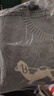 森馬（Semir）針織開(kāi)衫女短款圓領(lǐng)正肩顯瘦2024冬趣味小狗提花上衣109724106004 曬單實(shí)拍圖