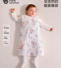 貝肽斯嬰兒睡袋暖姜恒溫兒童背心睡袋嬰幼兒防踢被睡衣秋冬中厚 甜夢(mèng)S 曬單實(shí)拍圖