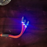 機客數據線(xiàn)三合一充電線(xiàn)一拖三120W快充極客線(xiàn)適用于蘋(píng)果華為type-c安卓手機平板ipad通用加粗 【橙色】極客一拖三 1.2米 曬單實(shí)拍圖