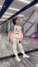 G.DUCKKIDS女童春裝衛衣2025新款中大童女孩洋氣春秋打底衫上衣兒童長(cháng)袖T恤 MI粉色【春秋款】 160 cm 建議150-160cm10-12歲 曬單實(shí)拍圖