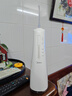 美的（Midea）沖牙器 牙齒沖洗器潔牙器水牙線(xiàn) 便攜式出差旅游 家用可搭配正畸噴嘴白 MC-BJ0301 生日節日禮物 曬單實(shí)拍圖