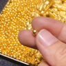 縱橫金業(yè)足金999   黃金轉運珠 金珠子  1克 單顆 頂珠 散珠 手串diy 1克  轉運珠 曬單實(shí)拍圖