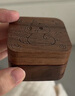 靜閑居臍帶保存瓶胎毛胎發(fā)收藏盒肚臍紀(jì)念品自制嬰兒滿月紀(jì)念收藏瓶制作 【大號方盒2瓶】吉祥蛇-胡桃木 曬單實拍圖