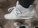 NEW BALANCE NB男鞋女鞋574系列情侶運(yùn)動休閑鞋 U574WPG 灰白色 40 (腳長25cm) 曬單實(shí)拍圖