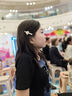 爵士舞服裝女露肚臍舞蹈jazz秋款學(xué)生韓風(fēng)Chic酷酷假兩件扎染鏈條拼接上衣系帶掛脖露肩長(cháng)袖T恤女 圖片色 S 曬單實(shí)拍圖