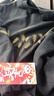 啄木鳥(niǎo)高檔品牌 羊毛衫男秋冬加厚圓領(lǐng)寬松中年男士毛衣針織打底衫男裝 黑色【983】 170/L碼【120-140斤】 曬單實(shí)拍圖