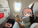 俞兆林u型枕護頸枕飛機枕脖枕旅行汽車頭枕脖子頸托收納便攜午休午睡枕U 【精美收納/太空記憶棉】天藍 曬單實拍圖
