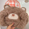 xunlu巡鹿超可愛(ài)毛絨防爆充電熱水袋捂臉熊電暖手寶暖肚時(shí)尚電熱寶暖水袋 捂臉熊棕色暖手款【智能防爆 可拆洗】 送女友閨蜜生日節日禮物 曬單實(shí)拍圖