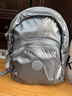 Kipling【開(kāi)學(xué)季】男女款25秋冬新款休閑學(xué)生書(shū)包雙肩包|CHANTRIA M 金屬月藍(lán)色 曬單實(shí)拍圖