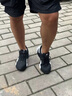 輕奢男鞋秋冬季新款軟底運動(dòng)鞋男潮流休閑鞋男增高鞋子男士老爹鞋 白黑色 41 曬單實(shí)拍圖