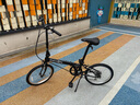 大行（DAHON）經(jīng)典D6折疊自行車20英寸6速成人休閑單車 KBC061 麗面黑 曬單實(shí)拍圖