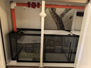 森森（SUNSUN）大型魚(yú)缸底過(guò)濾水族箱客廳家用落地玻璃生態(tài)金魚(yú)缸 【實(shí)時(shí)溫顯+燈控】珍珠白 1.2米長(zhǎng)35cm寬 曬單實(shí)拍圖