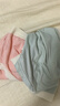 莫代爾女士?jì)妊澟疅o(wú)痕中腰少女內褲100%純棉抗菌襠舒適透氣三角短褲頭XL 曬單實(shí)拍圖