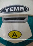 YEMA 3C認證359S電動(dòng)摩托車(chē)頭盔男女夏季輕便式半盔電瓶車(chē)安全帽 四季通用 卡其白彩帶花配透明長(cháng)鏡 曬單實(shí)拍圖