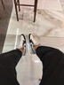 耐克（NIKE）男鞋Air Jordan 1 AJ1舒適時(shí)尚百搭低幫運動(dòng)復古籃球鞋休閑鞋板鞋 553558-153 43 曬單實(shí)拍圖