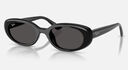 雷朋（RayBan）窄框太陽鏡注塑男女同款修顏墨鏡0RB4441D可定制 曬單實拍圖