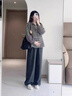 朗茵孕婦裝秋款2025套裝時(shí)尚洋氣時(shí)髦寬松條紋連帽衛(wèi)衣秋冬休閑兩件套 條紋衛(wèi)衣 XL建議130-145斤 曬單實(shí)拍圖
