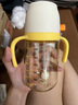 小雅象吸管奶瓶直飲杯6個月以上1-3歲大寶寶PPSU帶重力球兒童水杯 300ml 曬單實拍圖