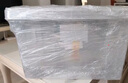 SPACEXPERT 衣物收納箱塑料整理箱車(chē)載儲(chǔ)物箱12L透明 1個(gè)裝 帶提手 曬單實(shí)拍圖