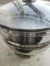美的（Midea）多用途鍋 電蒸鍋 電炒鍋多功能鍋蒸包子鍋電鍋 加厚304不銹鋼電煮鍋 電火鍋 12.5L MZ-ZGC32J50 曬單實(shí)拍圖