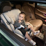 貝倍適（BAYBETSS）兒童安全座椅汽車用0-4-12歲寶寶360度旋轉(zhuǎn)嬰兒車載坐椅ISOFIX 米灰色【遮陽棚+上拉帶+側(cè)保護(hù)】 曬單實(shí)拍圖