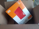 西部數(shù)據(jù)（WD）2TB 移動硬盤 USB3.0 My Passport隨行版2.5英寸 紅 機(jī)械硬盤 筆記本電腦外接 大容量加密存儲 曬單實(shí)拍圖