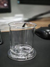 雅集筑茗杯泡茶杯茶水分離加厚過(guò)濾玻璃杯辦公茶道喝茶杯男女士個(gè)人杯 曬單實(shí)拍圖
