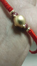 妙韻生肖吉祥物紅繩編織手繩男女馬年本命年朱砂轉運珠手鏈護身符編繩 紅繩款-生肖猴手串 曬單實(shí)拍圖