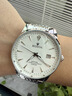 勞力士王子瑞士專(zhuān)柜男士手表全自動(dòng)機械表防水超薄十大名牌商務(wù)高端男表 8818-本色白面 曬單實(shí)拍圖